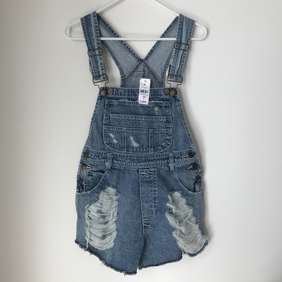 Carmar Denim - [LF] Carmar Jacobs Distressed Denim Overalls